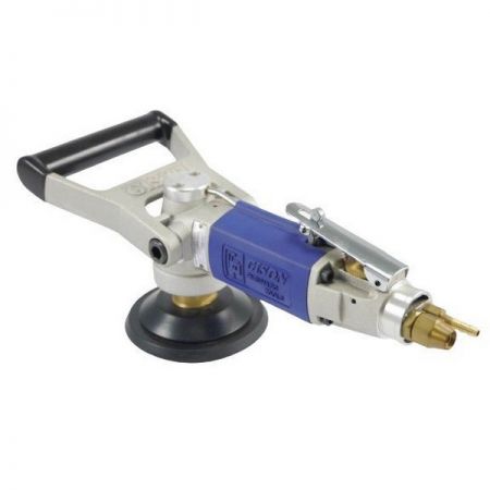 Wet Air Sander,Polisher for Stone (5000rpm, Rear Exhaust, Safety Lever)